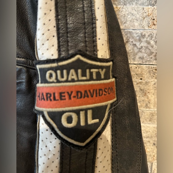 Harley Davidson Motorcycle Jacket men’s L - Picture 5 of 12